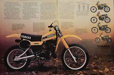 1979 Yamaha YZ400 YZ80 YZ100 YZ125 YZ250 Motorcycle 2p Print Ad picture