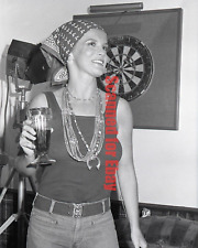 Ann Margret At Bar With Beer Smile 8x10 BW Photo FROM NEGATIVE  picture