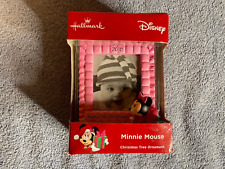 Hallmark Disney Minnie Mouse Baby's First Christmas Photo Frame Ornament 2018 picture