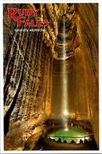 Chattanooga Tennessee Ruby Falls Waterfall photo Lantern Press postcard picture