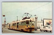 Oakland CA-California, Articulated Cars Key System 167 Vintage Souvenir Postcard picture