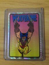 Wolverine Prism Vending Sticker Card Marvel X-Men Kodak backing picture