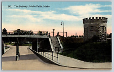 Antique Postcard~ The Subway~ Idaho Falls, Idaho picture