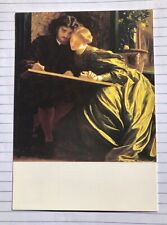 RARE Painter's Honeymoon by Frederic Lord Leighton Color Art Postcard picture