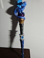 MagiQuest Wand with Blue Dragon Topper Great Wolf Lodge  picture