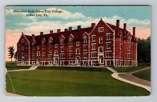 Grove City PA- Pennsylvania, Memorial, Grove City College Vintage c1915 Postcard picture