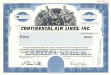 Continental Air Lines, Inc. - Specimen Stock Certificate - United State Commerci picture