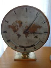 10” KIENZLE World Time Zone Clock Mueller Design 60's Germany-Runs-As Found picture