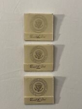 Gerald R. Ford 1970s White House Matchbook - Set Of 3 - Unstruck picture