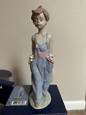 Authentic Lladro Figurine 7650 Pocket Full of Wishes Collector's Society In Box picture