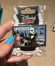 Disney DSSH Nightmare Before Christmas Greetings Halloween Town Jack LE 400 Pin picture