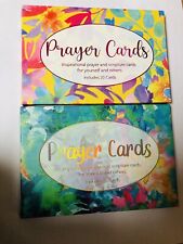 2 Prayer Cards | Inspirational Prayer & Scripture Cards Includes 40 Different picture