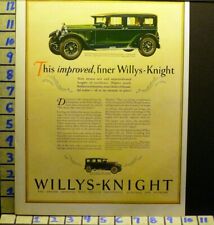 1927 WILLYS KNIGHT TOLEDO OHIO CAR AUTO MOTOR SPORT TRAVEL C91 picture