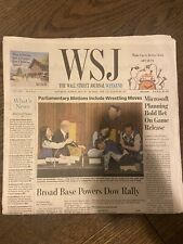 The Wall Street Journal Saturday, May 18 - 19, 2024 Complete Print Newspaper NEW picture