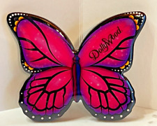 DollyWood Butterfly Pink Magnet  3-1/2