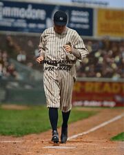 NEW YORK YANKEE BABE RUTH KING OF SWAT MAJOR LEAGUE BASEBALL ICON 16x20 PHOTO picture