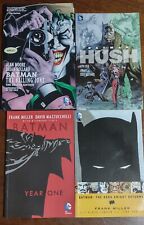 Batman Graphic Novel Lot 4 Comic Books Four  Practically New picture