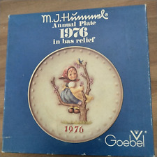 HUMMELGOEBEL1976COLLECTOR PLATE/BOX/HUM269/W GERMANY-