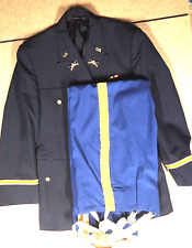 VTG Men's 1950s US Army Officer's Dress Uniform Jacket & Pants Sz M/L 50s picture