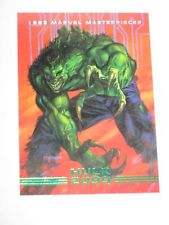 1993 SKYBOX MARVEL MASTERPIECES PROMO CARD PROTOTYPE HULK 2099 AVENGERS picture