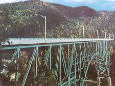 C 1963 Bender Memorial Bridge Leading to Tunnel Entrance Train WV Postcard  picture