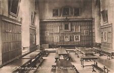 Postcard Dining Hall New College Oxford England DB picture