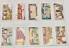 BRITISH ARCHITECTURE: 1924 Complete Set of 50 ENGLISH INNS Cards picture
