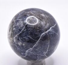 42mm Blue Iolite w/ Inclusions Sphere Polished Sparkling Crystal Mineral - India picture