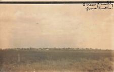 View of Bucklin Kansas KS From the South c1910 Real Photo RPPC picture