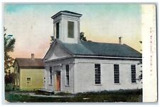 1910 View Of ME Church Greenbush Wisconsin WI Posted Antique Postcard picture