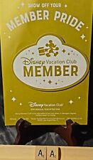 Disney Vacation Club Gold Magnet, Very Limited Edition, New on card picture