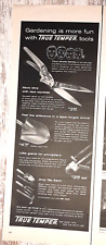 1959 True Temper Vintage Print Ad Tools Garden Fun Shovel Rake Kids Size Steel picture