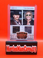 2014 Panini Country Music Jon Rich Big Kenny Musician Shirt Dual Patch #6 of 24  picture