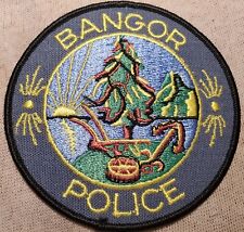 ME Bangor Maine Police Shoulder Patch picture
