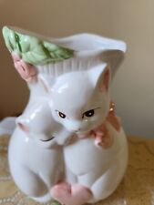 Vintage Kitty Cat 'Couple In Love' Ceramic Planter, Brushcreek Creative picture