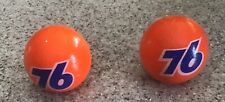 LOT OF 2VINTAGE 76 ANTENNA BALLS, NOS (Minor Flaws) picture