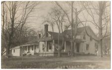 Bloomingdale Michigan MI ~ Residential House Home RPPC Real Photo 1912 picture
