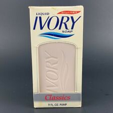 Ivory Liquid Soap 9 oz Pink Pump Dispenser in Original Box Vtg 1989 picture