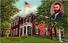 Postcard Home of General U.S. Grant in Galena, Illinois picture