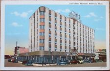 Missoula, MT 1940 Postcard, Hotel Florence, Montana Mont picture