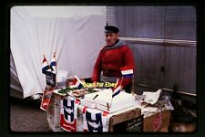 Man Selling Food in the Netherlands in 1972, Original Slide aa 4-20b picture