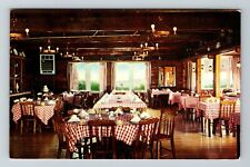 Julian CA-California Pine Hills Lodge And Cottages Dining Area Vintage Postcard picture