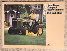 1980s John Deere Tractors Sales Brochure 750 Dealer Advertising Catalog Wall Art picture