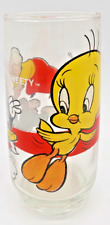 Vintage Looney Tunes  Sylvester Tweety Bird Granny Pepsi Drinking Glass picture