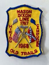 MASON DIXON LINE OLD TRAILS HIKING CAMPOREE 1968 picture