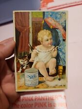 VICTORIAN TRADE CARD: EAGLE BRAND CONDENSED MILK, BABY  picture