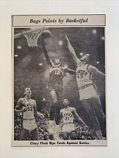 Oscar Robertson Cincinnati vs Xavier 1958 Sporting News Basketball 4X6 Panel picture