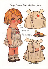 GRACE G. DRAYTON Dolly Dingle JOINS RED CROSS 1984 4X6 Postcard 6878c picture