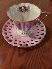 vintage teacup and saucer set picture