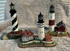 Lighthouse Collection Set of 3 Hand painted; See description for details picture